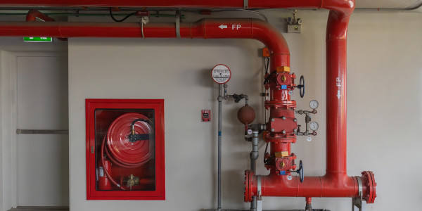 Pintar Fachadas de Empresas / Negocios / Locales Comerciales Parla · Pintura para Instalaciones de Sistemas de Protección Contra Incendios